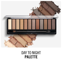 Rimmel Magnif'eyes Nude Edition Eyeshadow Palette, 12 shade, Cream