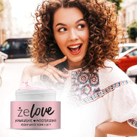 FLOSLEK Peony Water Aqua Bomb Face Cream | 50ml | Hydro Boost Soothing Gel | Contains White Water Lily | Liquid Moisturizer for Dry & Sensitive Skin | Cruelty-Free & Vegan