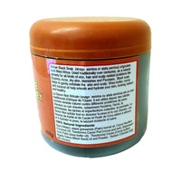 Africa Finest Natural Black Soap Paste (Honey) (Skin & Scalp Exfoliate & Hydrate) 450g