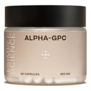 Simple Science Alpha GPC 600mg in One Capsule | 60 Capsules = 60 True Servings | Lab Tested Choline Supplement | Nootropic for Focus, Memory and Cognitive Function | Made in the UK