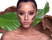 Palladio Contouring Makeup Stick BUILD + BLEND Contour Stick Makeup, Face Makeup for Perfect Sculpting Look, 0.23 Ounce (Amber Rose)