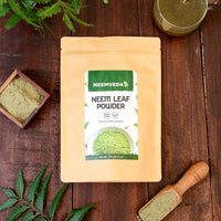Neemveda Neem Leaf Powder 250 Grams (Azadirachta Indica) for Eating, Organically Grown, Premium Quality Neem Powder
