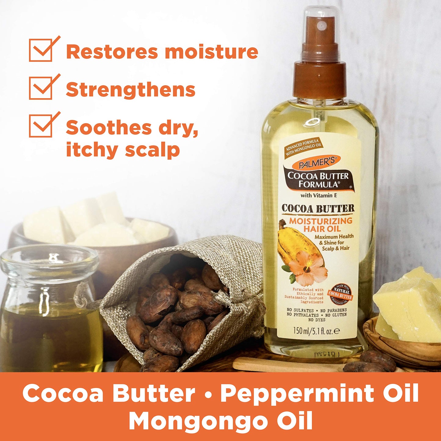 Palmer's Palmers Cocoa Butter with Mongongo Oil, 150 ml