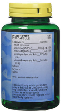 Health Plus Super Cod Liver Oil 1000mg Omega-3 & Joint Supplement - 90 Capsules