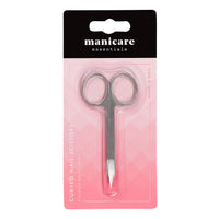 Manicare Nail Scissors, Precision Curved Blades, Quality Surgical Grade Japanese Stainless Steel, Home And Professional Trimming Of Nails, Long Lasting Sharp Scissors For Manicure And Pedicure