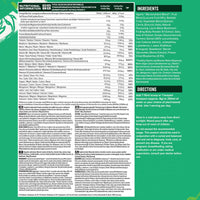 Vivo life - Supergreens, Vegan Superfood with Vitamins, Minerals, Live Cultures, Fruits & Greens, 30 Servings - 240g (Blueberry & Lucuma)