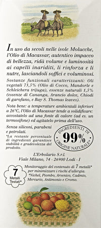 L'Erbolario Macassar Oil