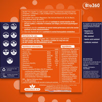 Natures Aid Bio360 Pro-Cognitiv (10 Billion Bacteria), from Natures Aid, Mental Performance, 60 Capsules