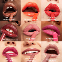 3INA MAKEUP - The Color Lip Glow 279 - Brown Red Colour Lip Balm with Shea Butter to Moisturise the Lips - Shiny and Glowy Colour Lipstick - Highly Pigmented Lip Colour