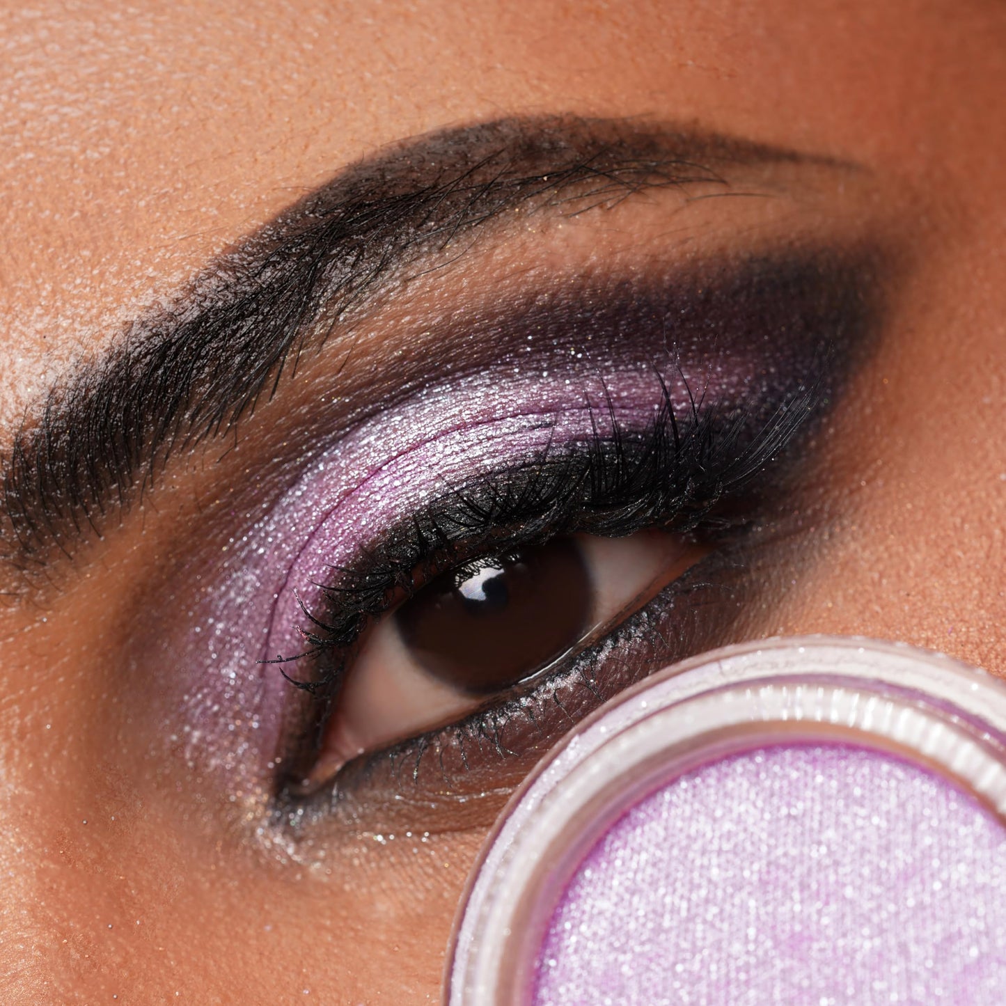 Oulac OULAC Cream Eyeshadow, Glitter Purple Eyeshadow, Holds Makeup For 12 Hours +, Waterproof and Sweatproof, Crease Resistant, Vegan | 06g (04) Vibrancy