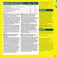 Vivo life Perform Plant Protein Powder - Vanilla, Vegan, 7 Servings - 252g / 8.89oz, BCAA Pea & Hemp Blend