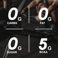 NXT Nutrition BCAA, Glutamine & Vitamin D | BCAAs Amino Acids with Vitamin D3 and L-Glutamine - for Recovery, Gut Health and Muscle Protein Synthesis | 360g - 30 Servings (Apple)