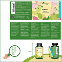 Vegavero Guggul Capsules 7500 mg | from 15:1 Extract | Dried Resin | NO Additives | Lab-Tested | 120 Capsules | Vegan