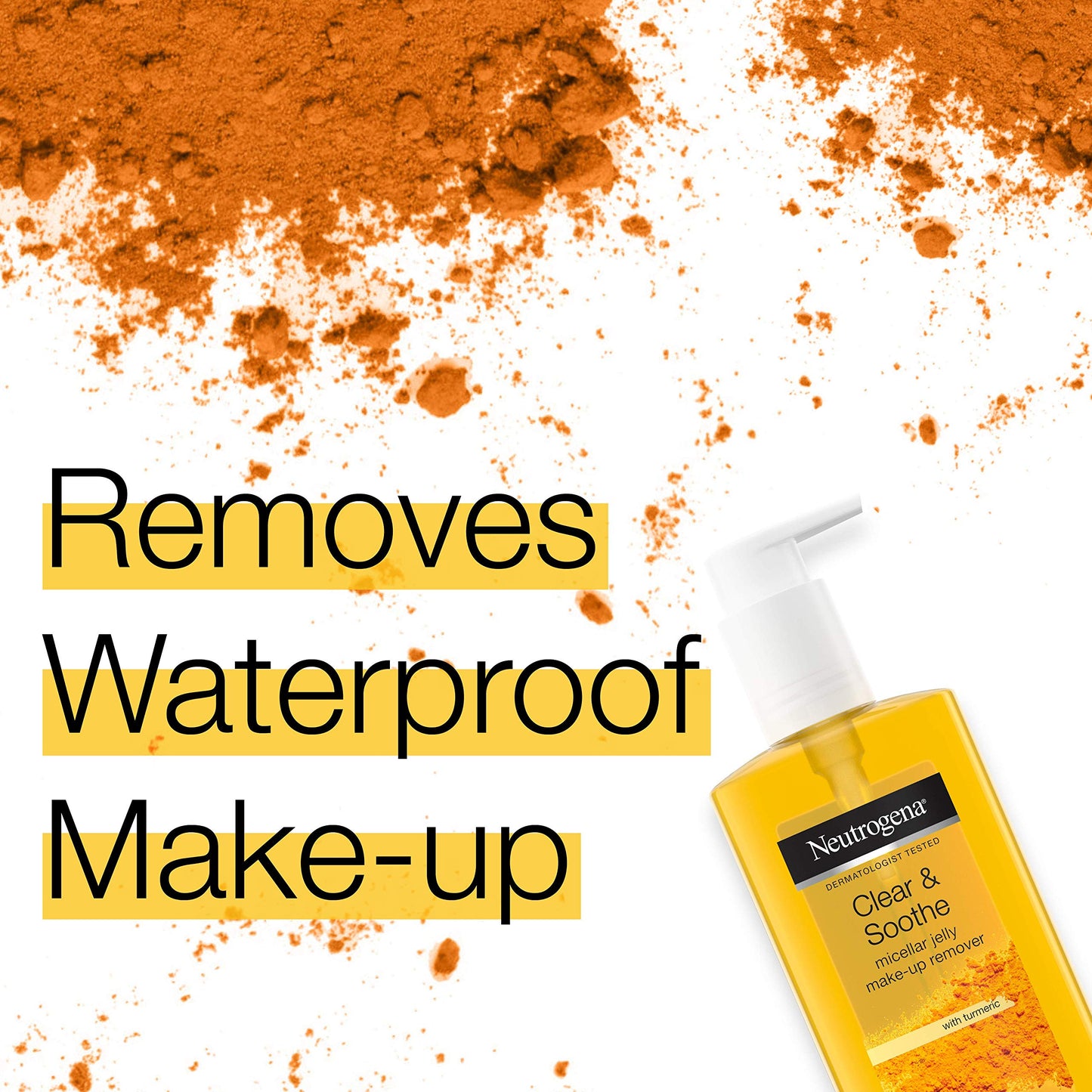 Neutrogena Clear and Soothe Micellar Jelly Make-Up Remover, 200 ml