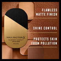 Max Factor Facefinity Refillable Compact Foundation - Refill Element Online Only