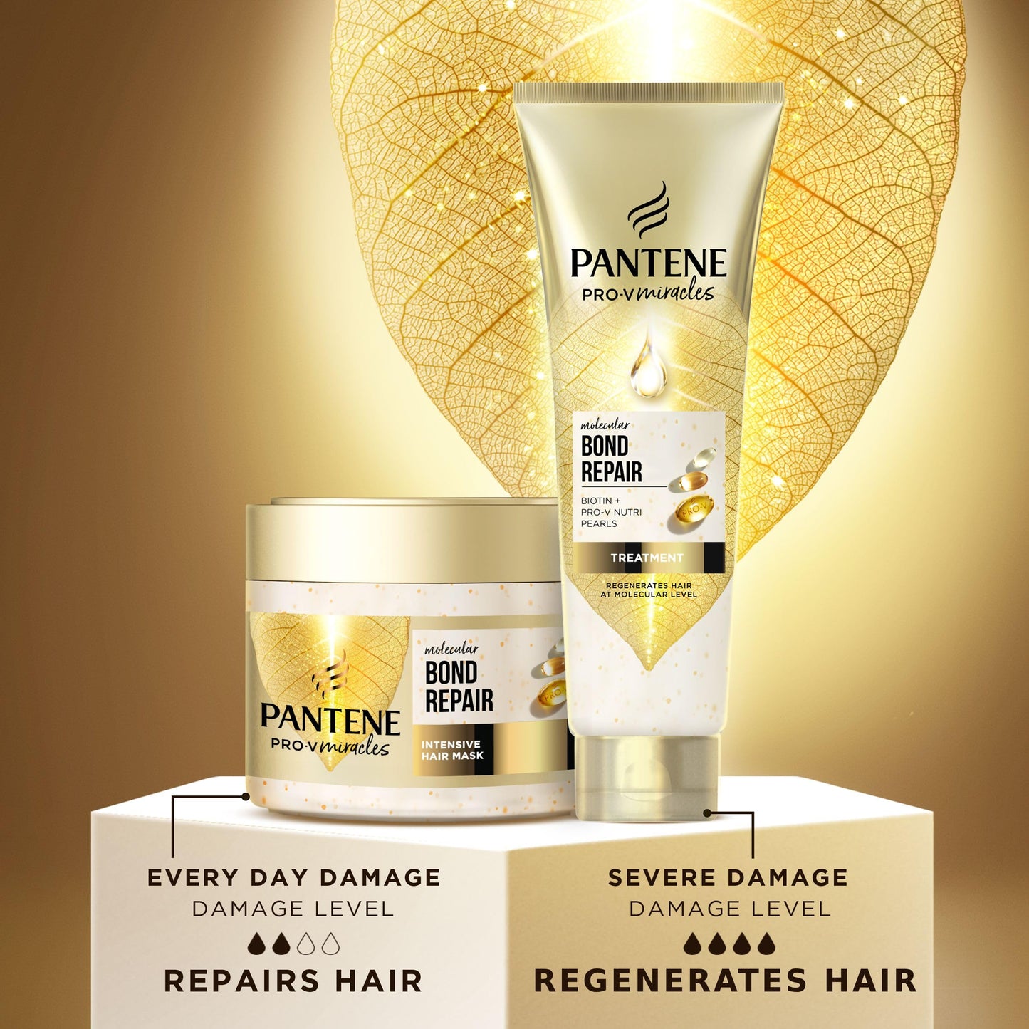 Pantene Molecular Bond Repair Deep Conditioning Hair Treatment 300ml Mask