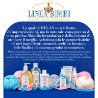 Helan, Linea Bimbi BIO, Baby Shampoo and Body Wash, Baby Wash Gel with Marigold & Chamomile Flower Extracts, Kids Shampoo & Gentle Cleanser with Sweet Almond Protein for Baby Bath, Made in Italy 250ml