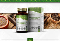 Ezyleaf Saccharomyces Boulardii [5 Billion CFU] | 90 Vegan Capsules | Probiotic Supplement | S Boulardii Probiotic with Clean Fillers | ISO Certified, Non-GMO, Gluten & Allergen Free | Made in UK