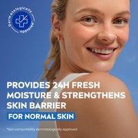 NIVEA Refreshing Day Face Cream SPF 15 (50ml), Hydrating Face Moisturiser with Aloe Vera and Hyaluronic Acid, Moisturiser with SPF for Normal Skin