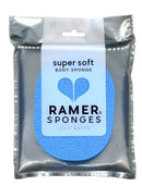 RAMER Ramer Shower Sponge - Super Soft Body Sponge Small (Blue)