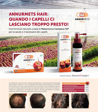 NGN HEALTHCARE-NEW GEN.NUT.Srl Annurmets Hair Tablets, No Color, 60 Pieces