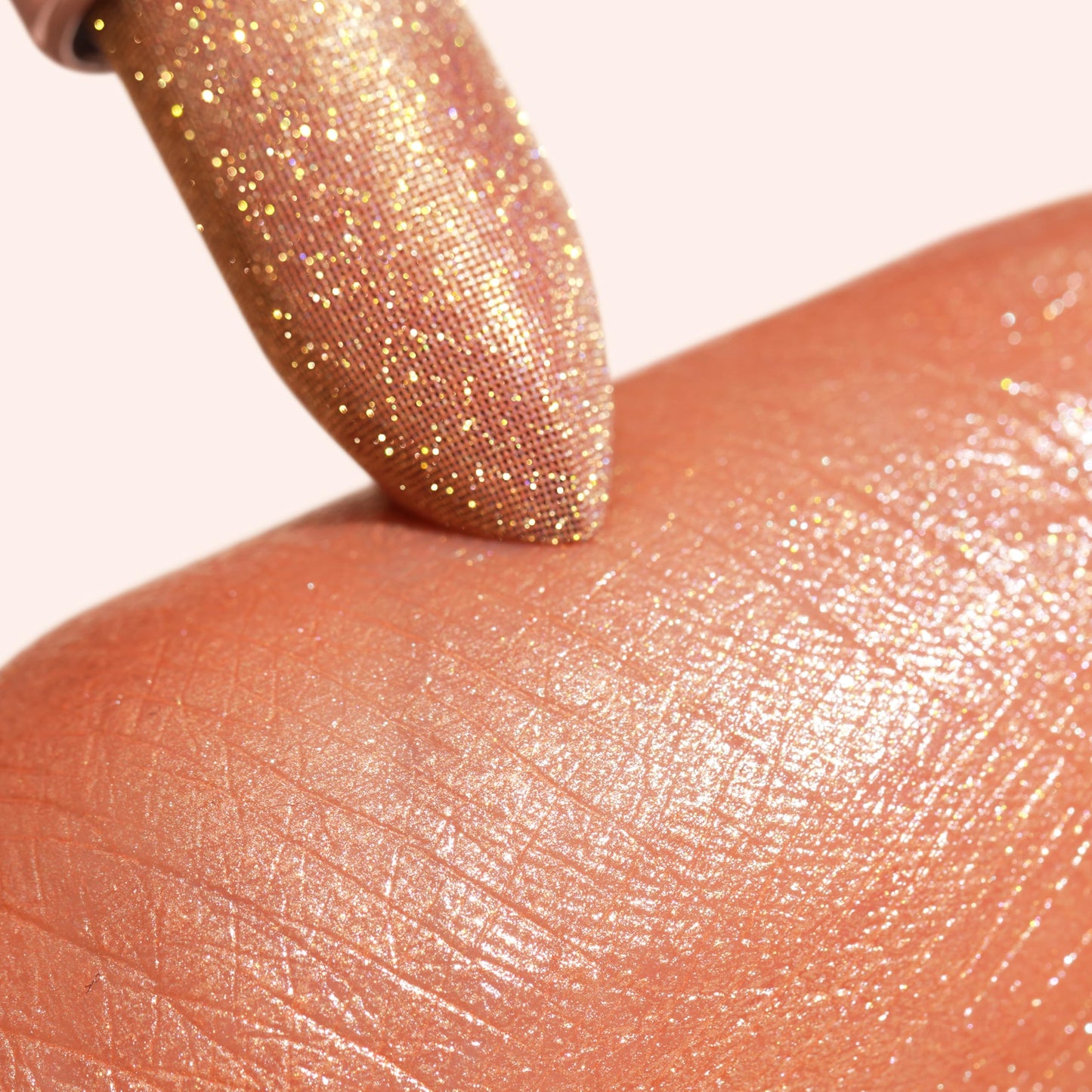 Oulac Shimmer Lipstick for Women - Nude Moisture Tinted Lip Balm, For Extremely Dry, Cracked Lips, Glitter Surface, Creamy Formula, Hydrating Lip Care, Natural Origin, Vegan (PG13) Sahara Glow