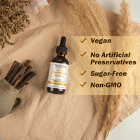 Nutroliq Lions Mane Tincture - Lions Mane Supplement with Organic Hericium Erinaceus Fruiting Body Extract - Contains 30% Polysaccharides - Vegan Formula - 800mg Per 1ml Serving - 60ml, 60-Day Supply