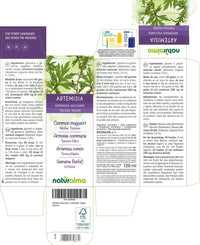 Common Mugwort (Artemisia vulgaris) herb with Flowers Alcohol-Free Mother Tincture Naturalma - Liquid Extract Drops 120 ml - Food Supplement - Vegan