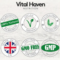 Complex Mushroom Superblend - Lions Mane, Reishi, Cordyceps, Shiitake, Maitake, Chaga, Agaricus Blazei, Tremella - with Vitamin C and Bioperine for Maximal Absorption - Max Potency - Made in The UK