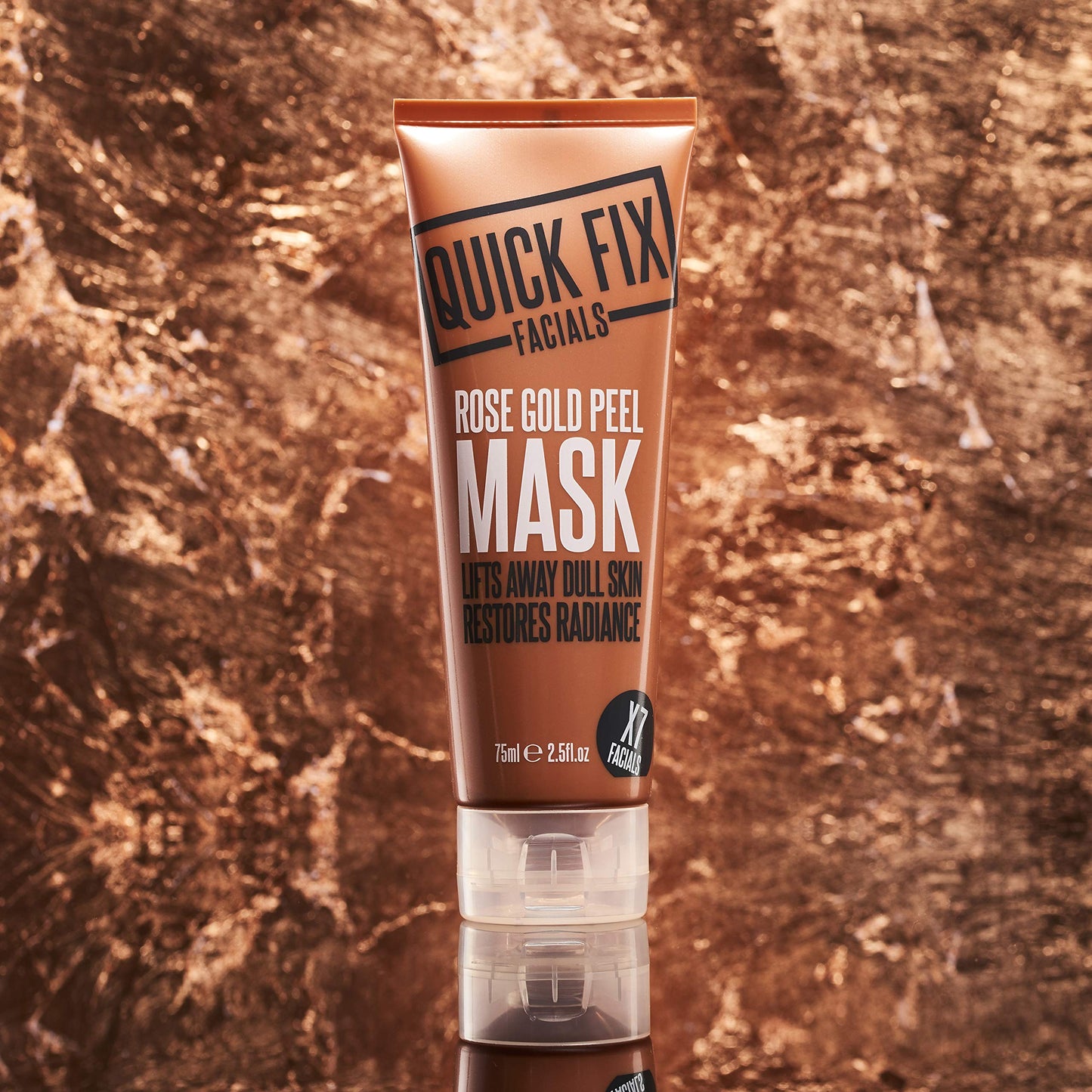 Quick Fix Facials Rose Gold Peel Face Mask, 75 ml
