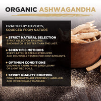 Ashwagandha Capsules | Organic | 1200mg per Serving | 180 Capsules | Stress Relief, Energy, Strength & Endurance | MySuperfoods