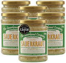 The Sauerkraut Co. Award Winning Traditional Sauerkraut (6x500g). Packed Full of Pro-Gut Living Bacteria (Unpasteurised), Vital Vitamins & Minerals