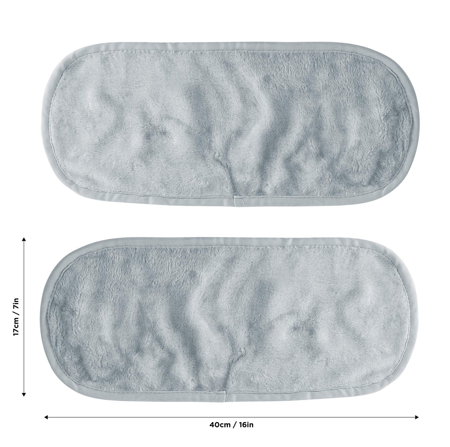 Magnitone Wipe Out Micro Fibre Cleansing Cloth, Grey, Pack of 2