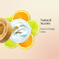 The Edinburgh Natural Skincare Company Ltd. St Clement's Whipped Body Butter | 100% Natural | Intensely Moisturising & Long-Lasting Hydration | Enriched With Shea Butter & Coconut Oil | Edinburgh Natural Skincare | Travel Friendly