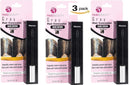 Fabz Beauty Gray Hair Cover-up Mascara Touch Up for Men & Women Instantly Cover Your Grey Roots and Hair with Concealer Brush (Dark Brown - 3 Pack)