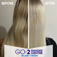 PROVOKE Touch of Silver Go Icy Shampoo 150ml, Icy Platinum Look in Just 1 Wash, Triple Toning Technology to Cool Down Warmer Brassy Tones for an Extra Light Colour, Enriched Keratin to Deeply Hydrate