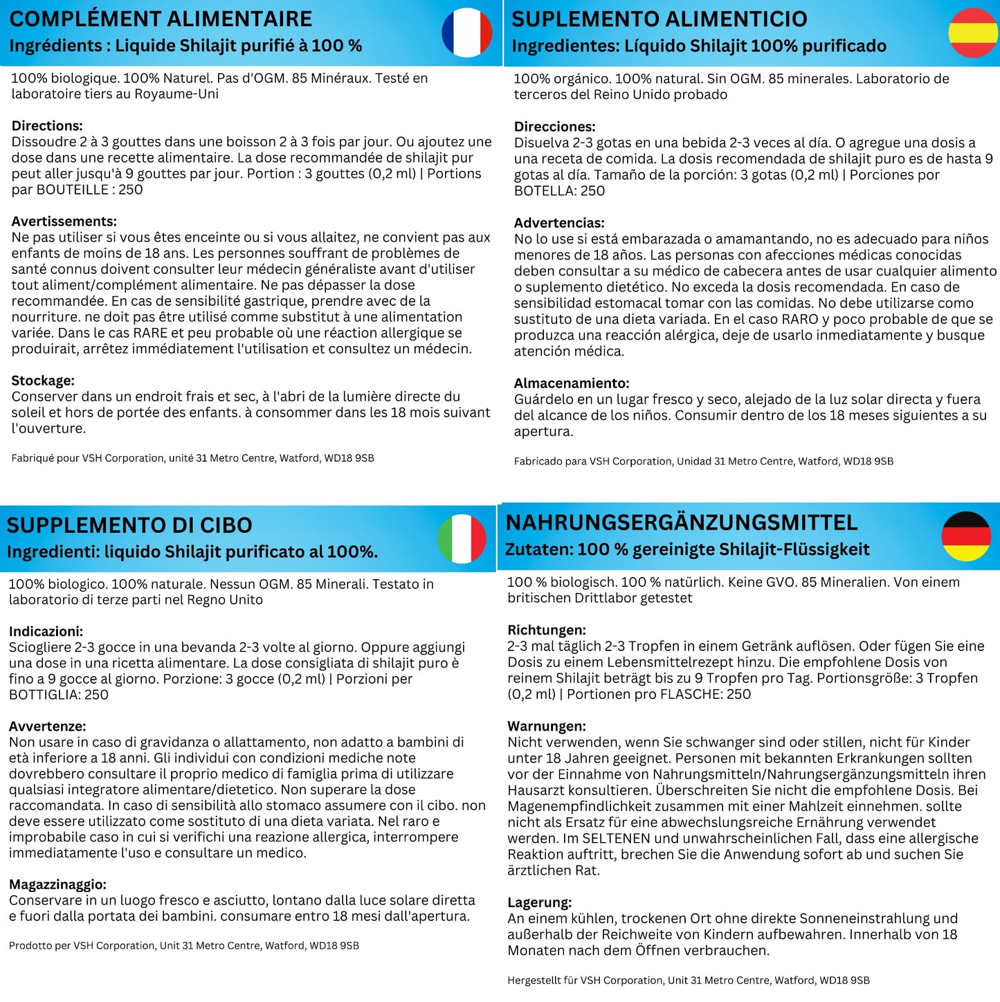 SH SHAKRA HEALTH Himalayan Shilajit Liquid Drops 50ml Potent & Pure with Dropper. Organic, Vegan Fulvic Acid & Natural Trace Mineral Complex for Stamina & Chronic Fatigue