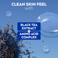 NIVEA Waterproof Expert Micellar Water (400ml), Effective yet Gentle Makeup Remover, Micellar Skin Cleanser with Amino Acid Complex and Black Tea Extract