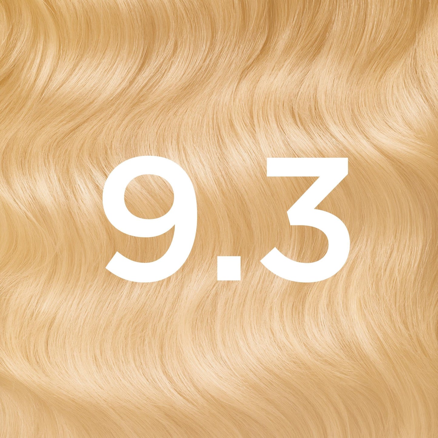 Garnier Olia 9.3 Gold Light Blonde, oil-powered, no-ammonia. 100% grey coverage. Luminous, long-lasting, vibrant gold light blonde color with exceptional shine.