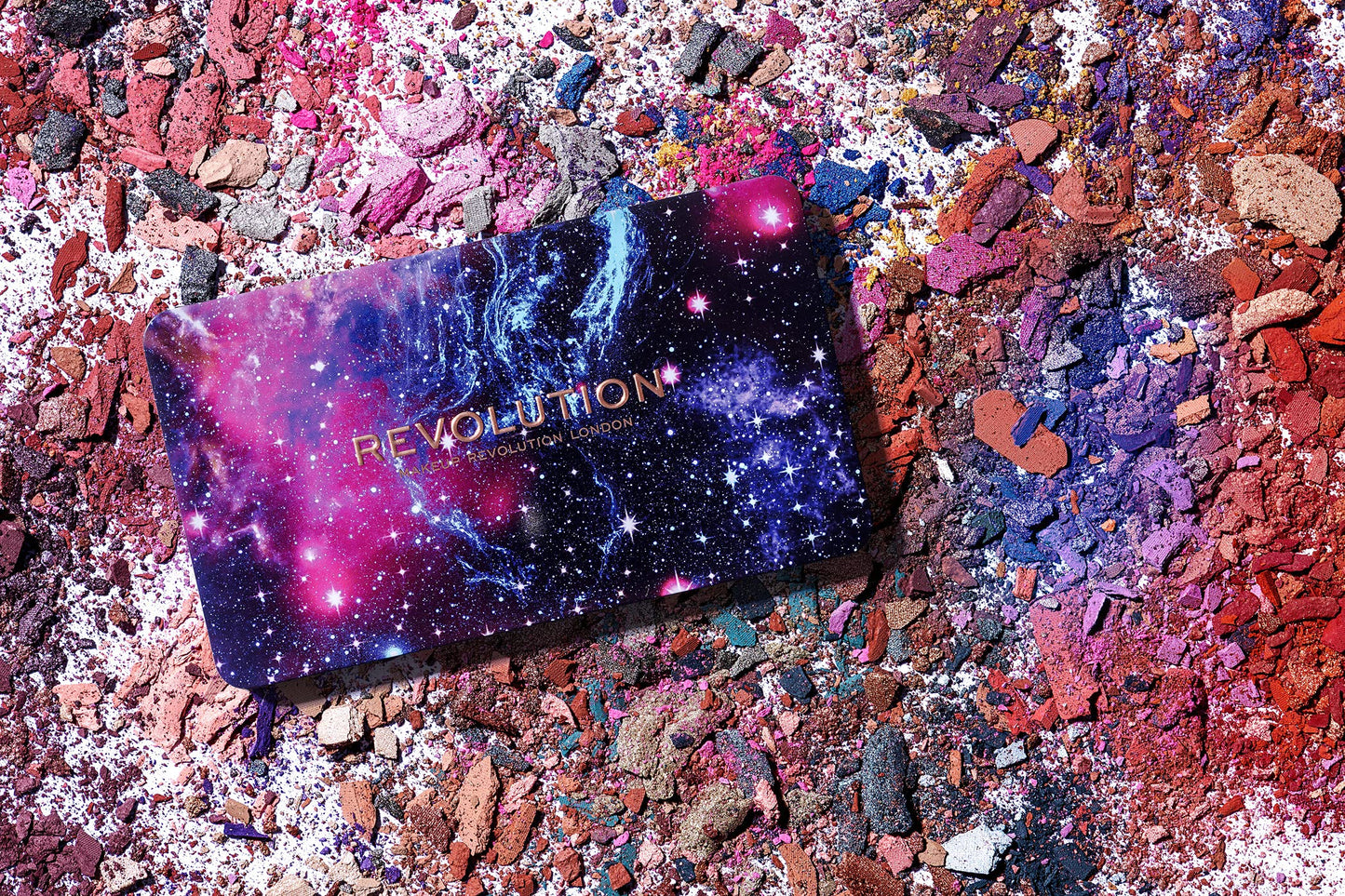 Revolution Beauty London, Forever Flawless, Eyeshadow Palette, Constellation, 18 Shades, 19.8g