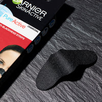 Garnier Pure Active Anti-Blackhead Charcoal Nose Strips, Pack Of 4