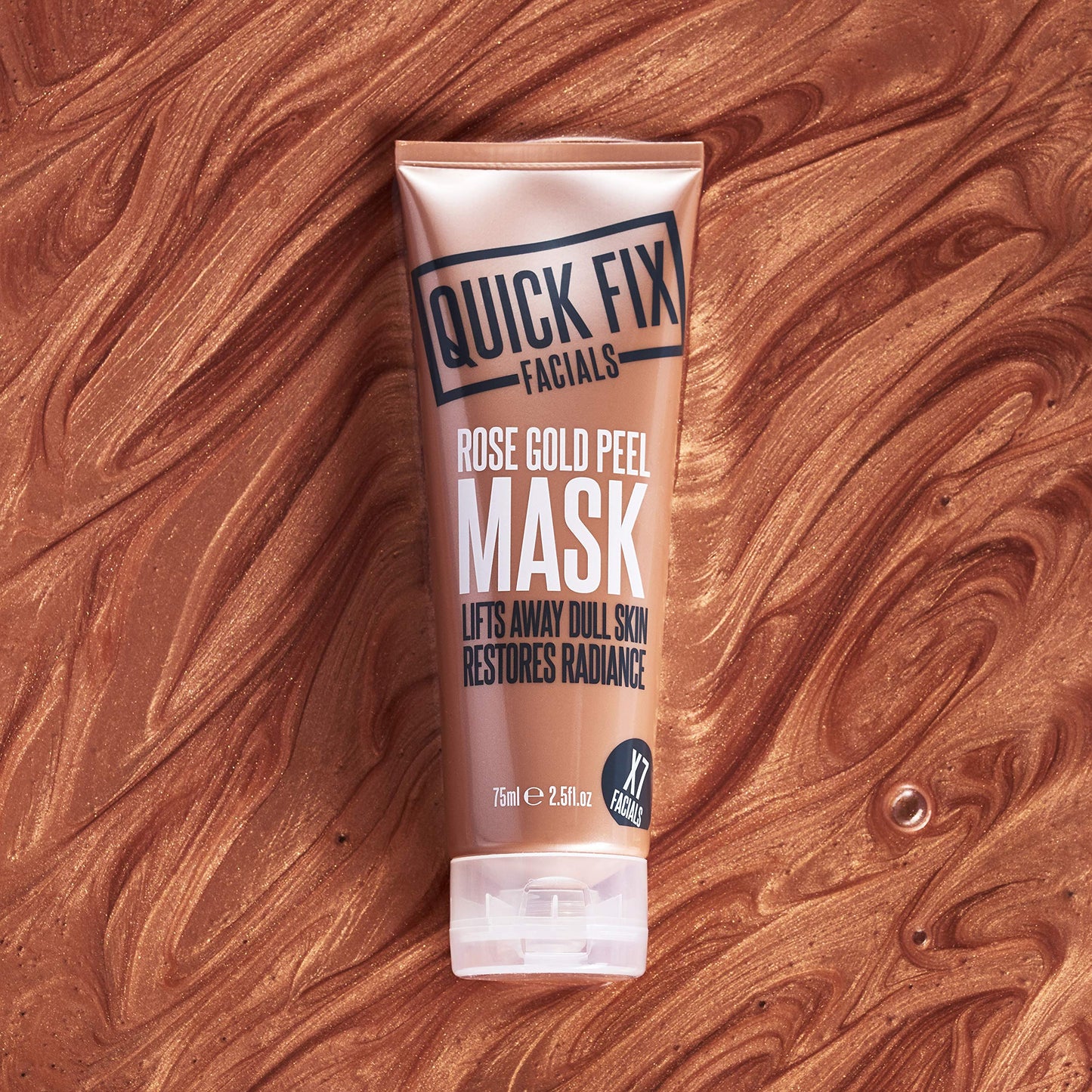 Quick Fix Facials Rose Gold Peel Face Mask, 75 ml