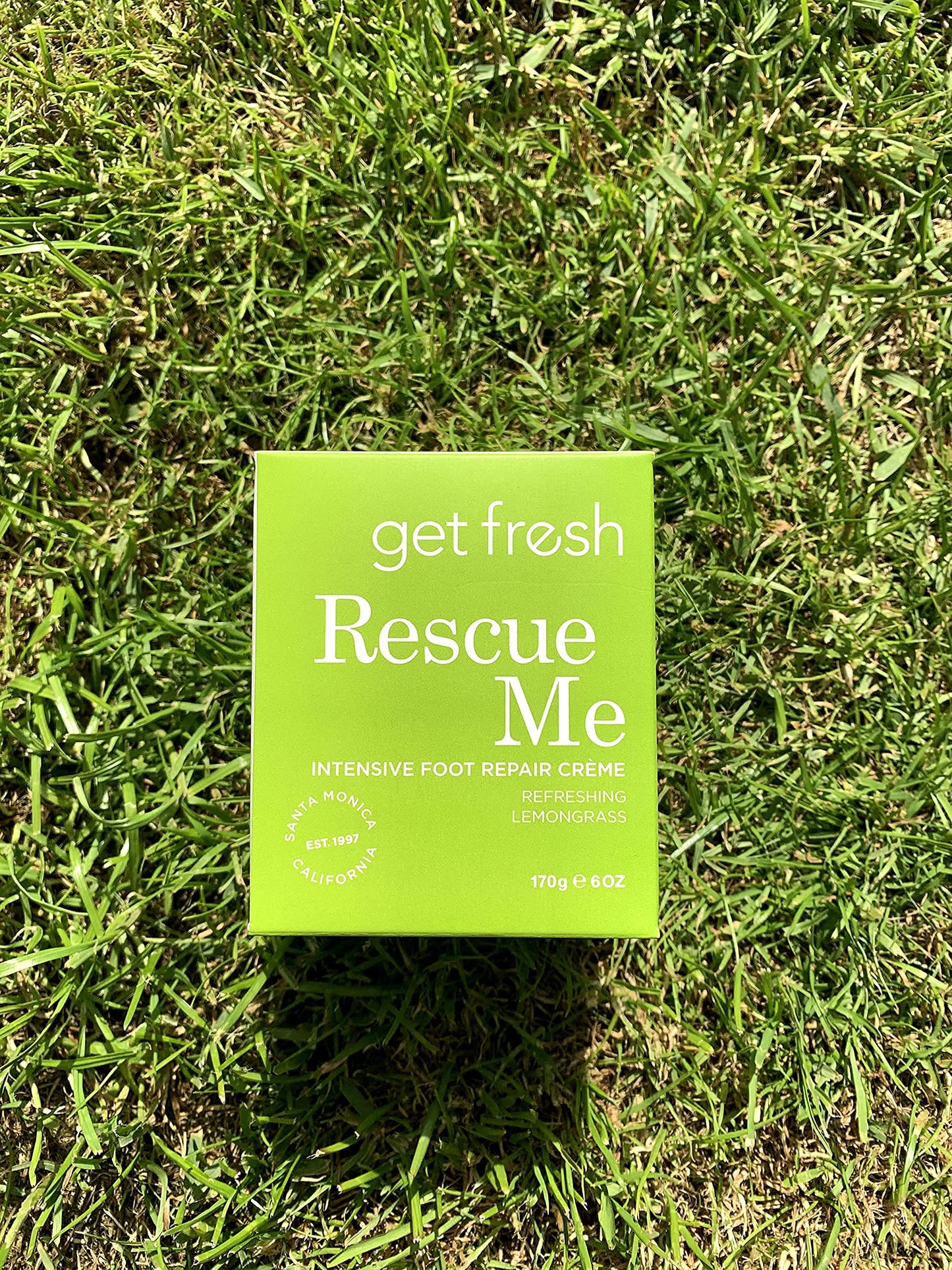 vanity uk Get Fresh- Rescue Me Lemongrass Intensive Foot Repair Cream Treats and Heals Dry Feet, Hard Skin Corns, Cracked Heels And Moisturize Feet