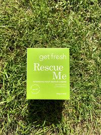 vanity uk Get Fresh- Rescue Me Lemongrass Intensive Foot Repair Cream Treats and Heals Dry Feet, Hard Skin Corns, Cracked Heels And Moisturize Feet