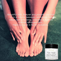 100% Natural Healing Tea Tree Ointment: for nail infections, athletes foot, bad odours and more 60ml