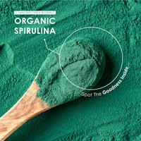 ALPHA01 Organic Spirulina 2000mg – 300 Vegan Tablets - Cold Pressed with No Additives – Resealable and Recyclable Pouch by Alpha01