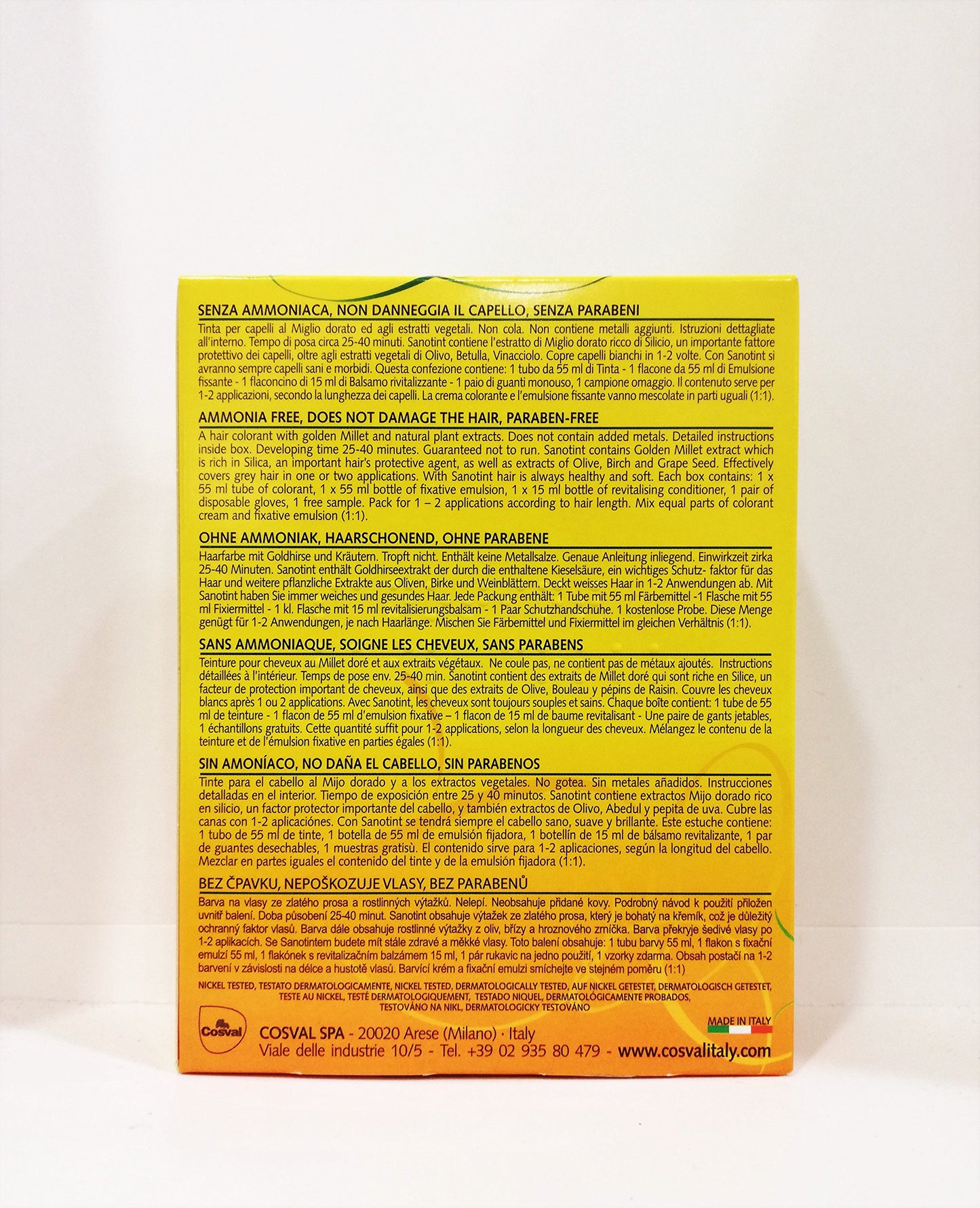 Sanotint PPD & Ammonia Free - Golden Blonde 87(New Packaging)