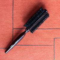 l'artisan BROSSIER L'Artisan Brossier - Round Hairbrush Natural Bristle in Beech Wood 10 Rows – Handmade in France