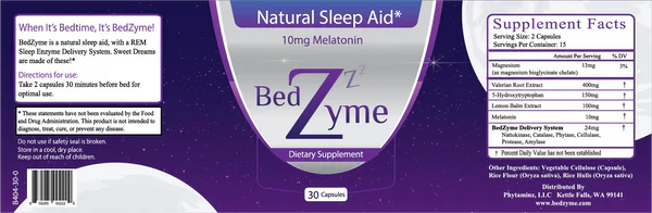 BedZyme - Natural Sleeping Aid