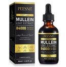 Mullein Drops for Lungs - Non-GMO Mullein Leaf Extract with Chlorophyll for Lung and Respiratory Support